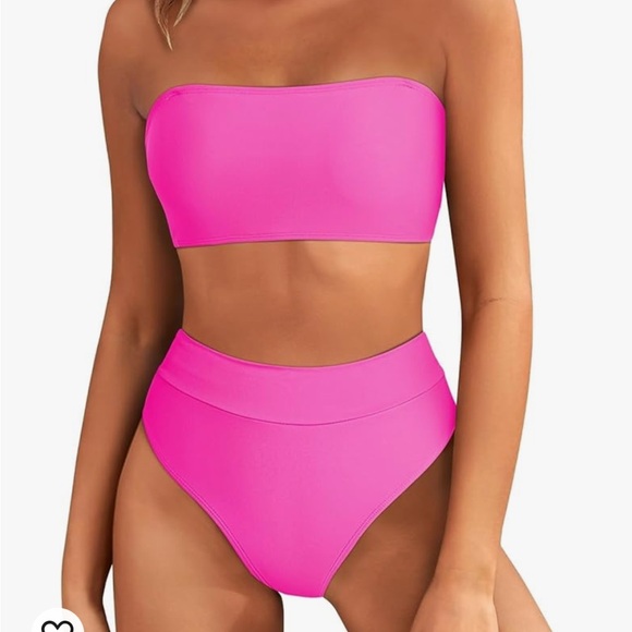 Three swimsuits medium small Cupshe aerie one piece high waist - Picture 6 of 6